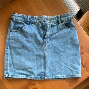 Forever 21 Blue Mini Pencil Skirt Casual